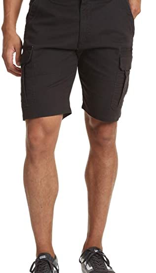 wrangler hemmed stretch shorts