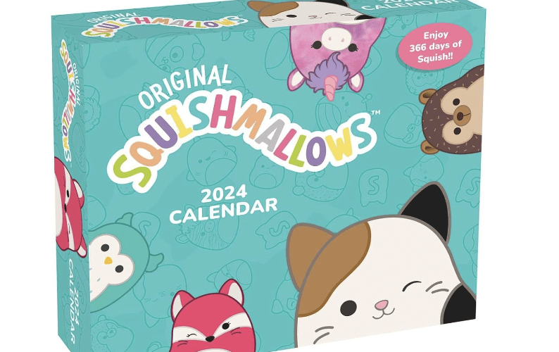 Squishmallows 2024 DaytoDay Calendar Savings Guru