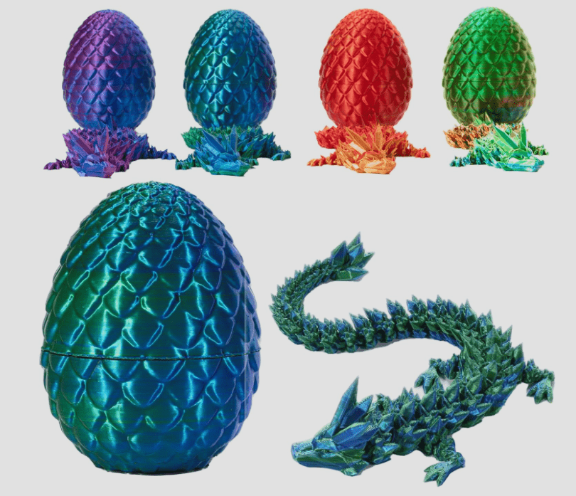 3D Printed Dragon Eggs Inside - Savings Guru