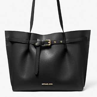 Emilia Large Pebbled Leather Tote Bag - Savings Guru