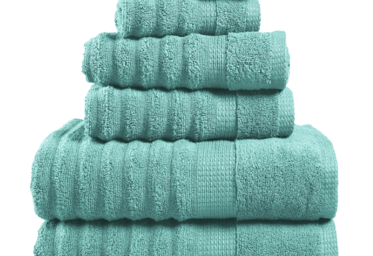 Luxury Ribbed Bath Towels - Savings Guru