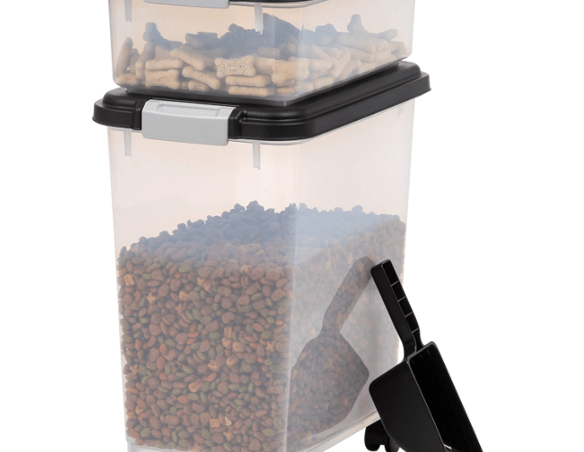 IRIS USA Combo Airtight Dog Food Storage Container Savings Guru