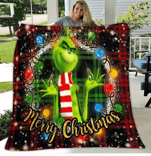 Cartoon Christmas Blanket Savings Guru