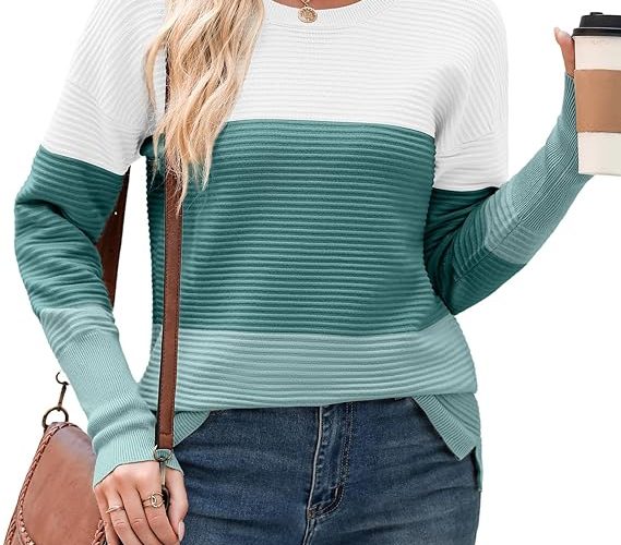 Zeagoo Womens 2024 Fall Sweaters Long Sleeve Savings Guru